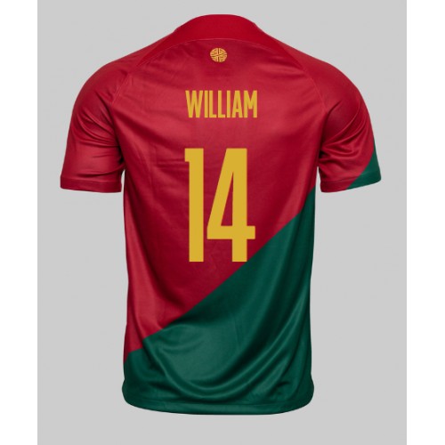 Portugal William Carvalho #14 Hjemmedrakt VM 2022 Kortermet Portugal William Carvalho #14 Hjemmedrakt VM 2022 Kortermet